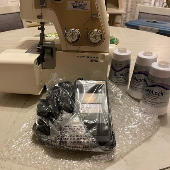 Other - Serger with Accessories - Vintage